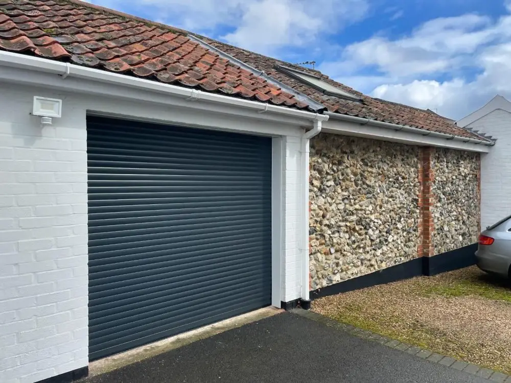 Dark Grey Insulated Roller Door