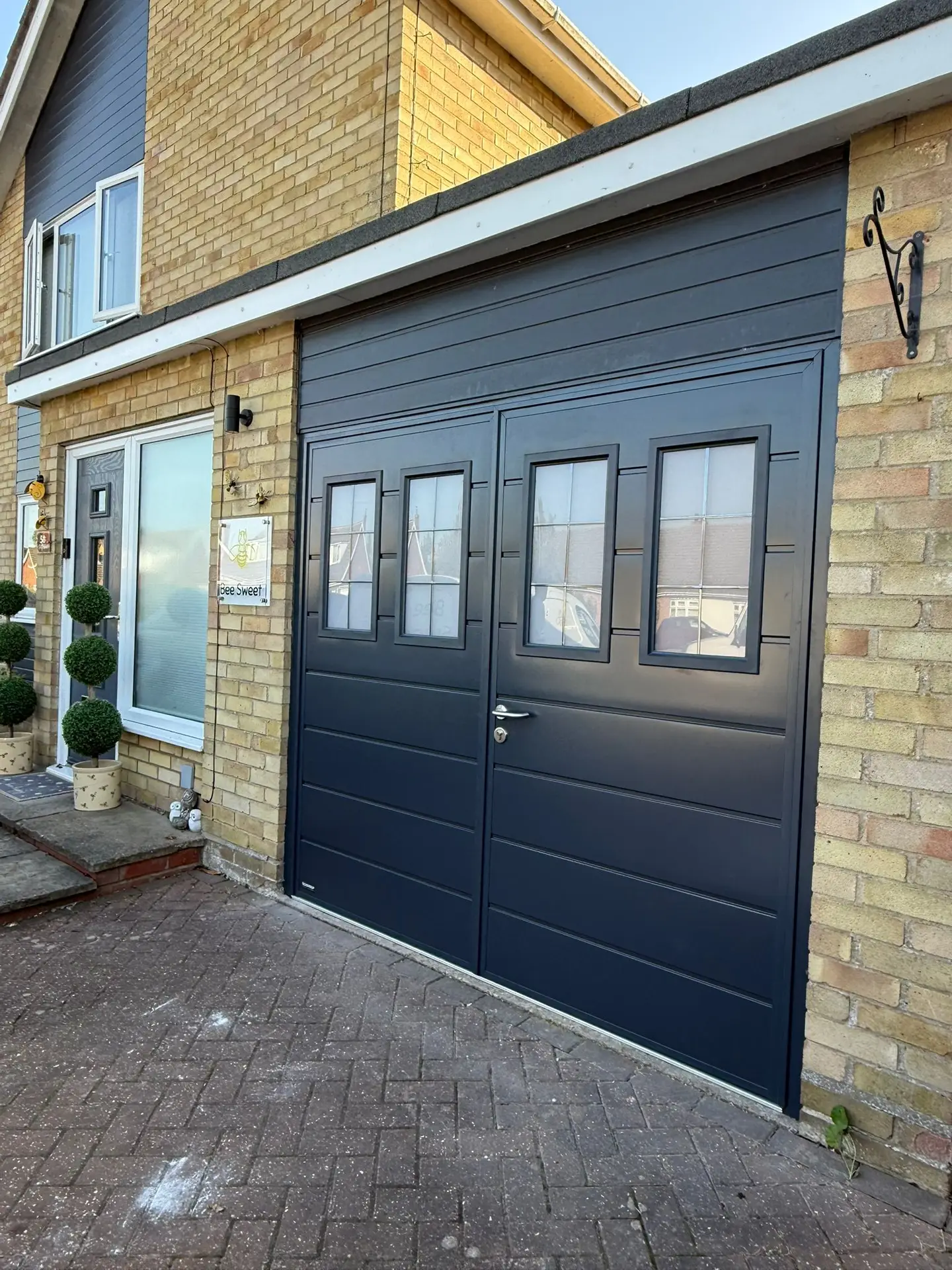 Teckentrup Side Hinged Door In Wymondham For Bee Sweet Local Business