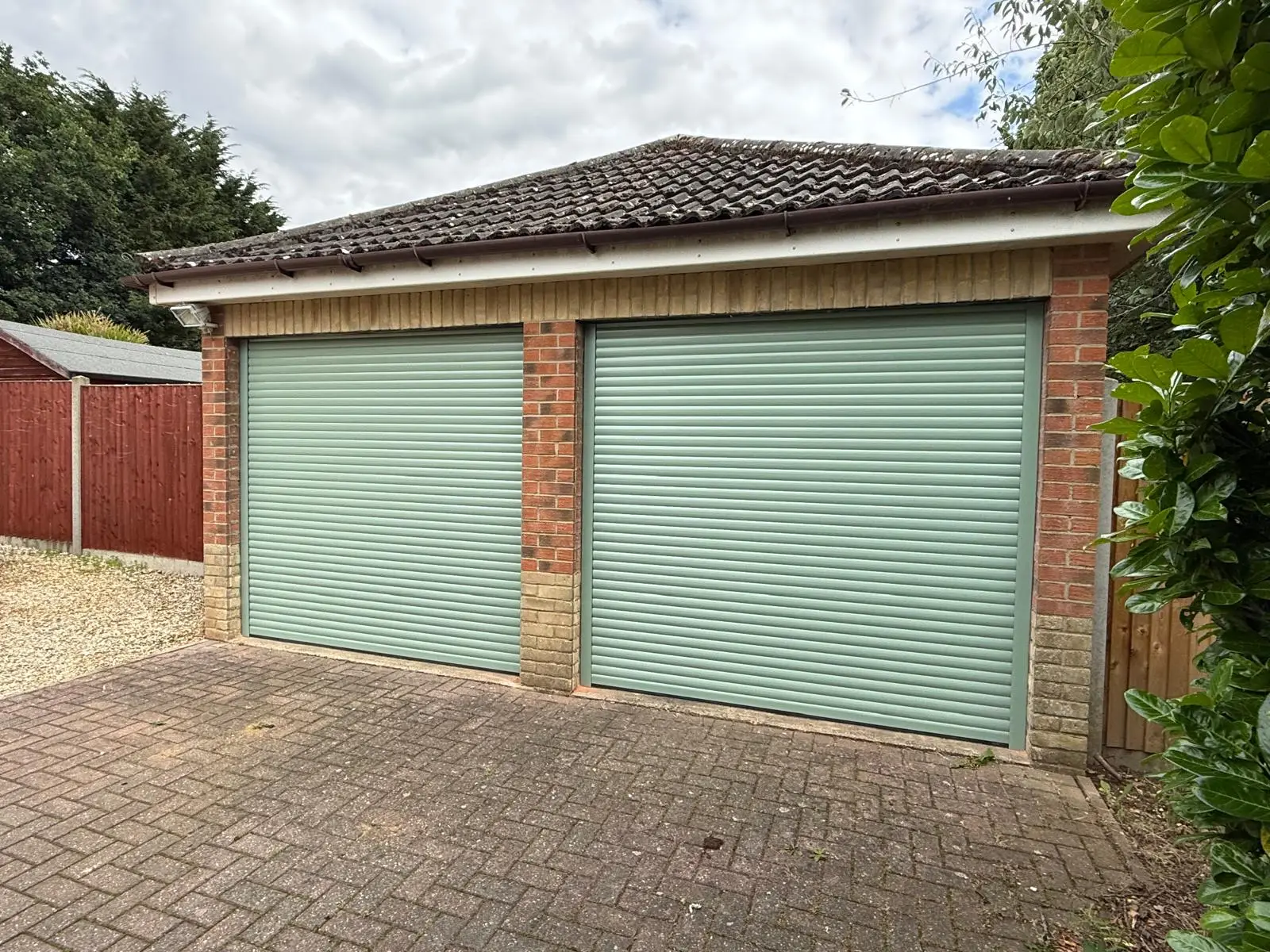 Automatic Chartwell Green Roller Doors In Dereham